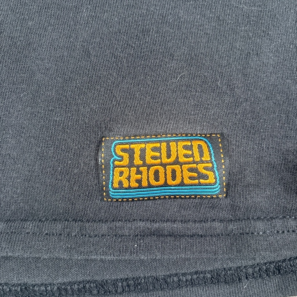 RHODE Black Long Sleeve Tee with Graphic Design - Picture 4 of 5